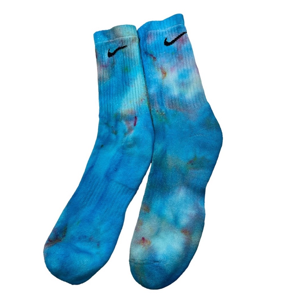 Nike Cotton Candy Ice Dyed Crew Socks - Picture 4 of 7